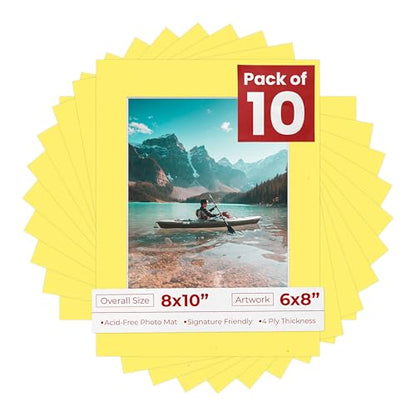 6x8 Mat for 8x10 Frame (10 Count)