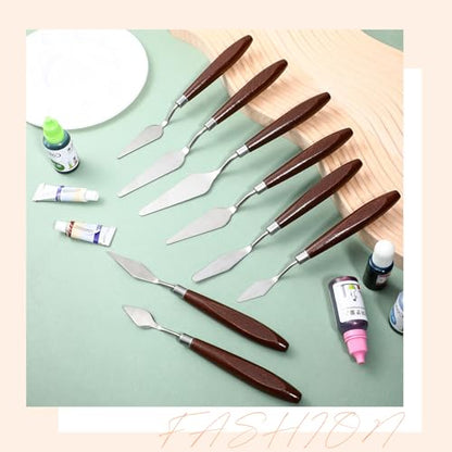 27 Piece Stainless Steel Palette Knife Set (27 Count)