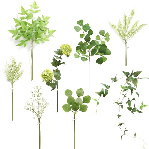 Artificial Greenery Stems Box Set (37 Count)