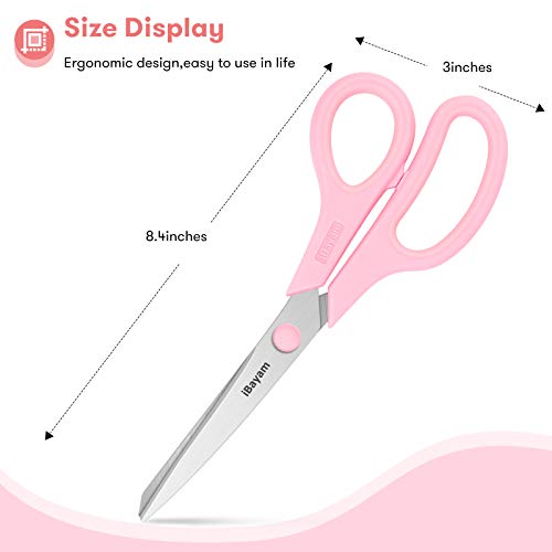 8.5" Scissors All Purpose (3 Count)