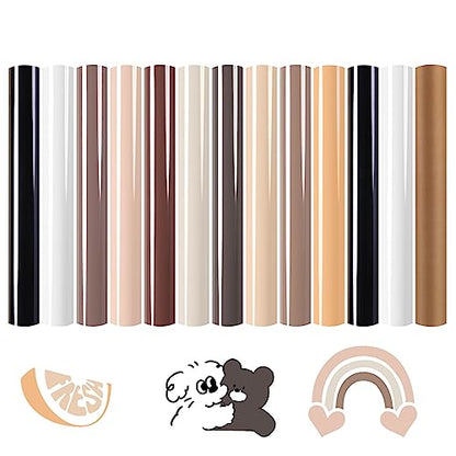Skin Tone HTV Vinyl Heat Transfer Vinyl