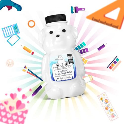 Precision Craft Glue Refill 11 fl oz Archival Dries Clear (11 Fl Oz)