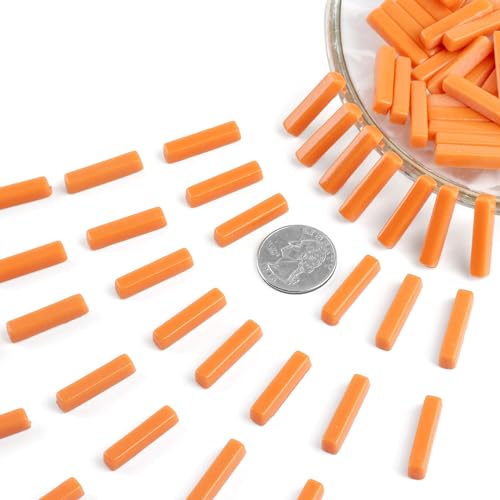 Orange Mosaic Tiles for Crafts Bulk (5.29 Ounce)