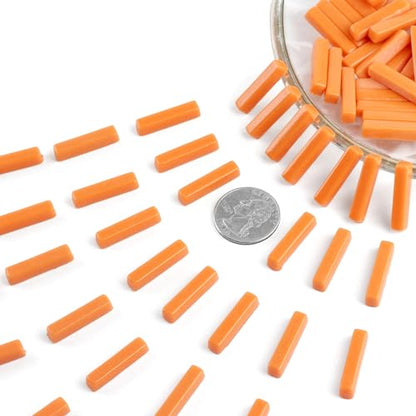 Orange Mosaic Tiles for Crafts Bulk (5.29 Ounce)