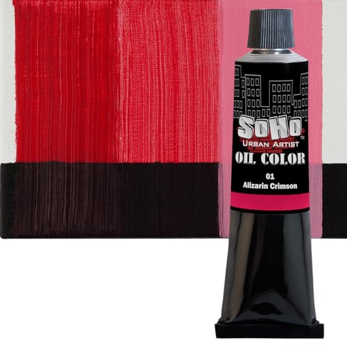 Oil Paint Alizarin Crimson (5.75 Fl Oz)