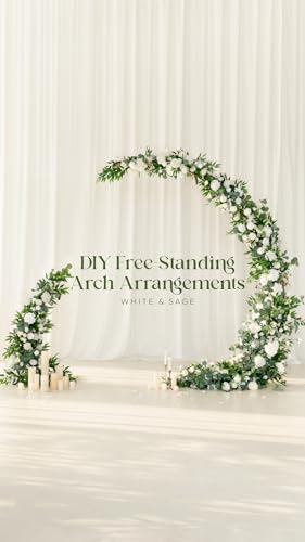 White Artificial Dahlias (25 Count)