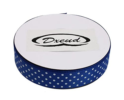 Polka Dot Grosgrain Ribbon 25 Yard Each Roll 100% Polyester