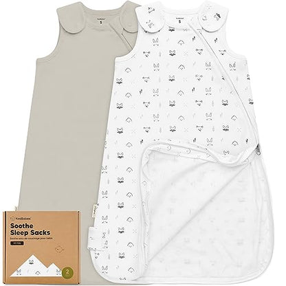 2 Pack Organic Baby Sleep Sacks (2 Count)