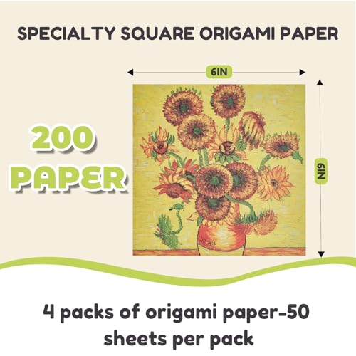 Patterned Origami Paper Kit (50 Count)