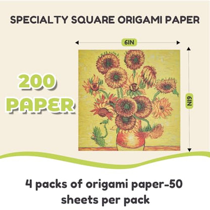 Patterned Origami Paper Kit (50 Count)