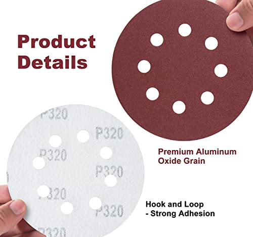 150 PCS Sanding Discs 5 (150 Count)