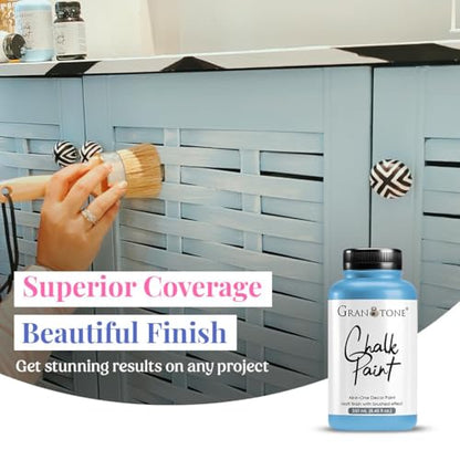 Chalk Paint Greece Blue 8.5 fl oz 250 ml (8.5 Fl Oz)
