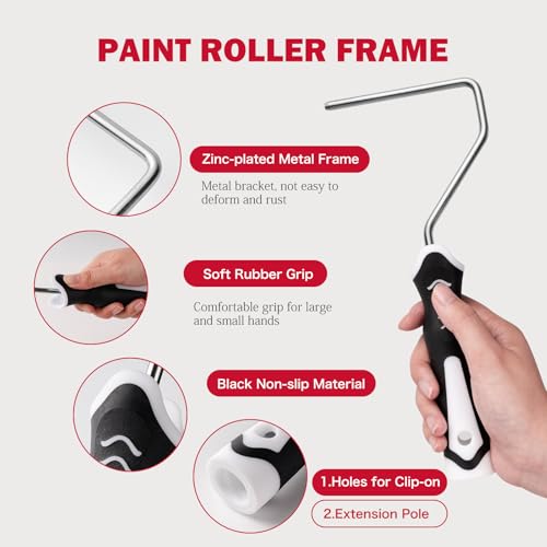 Mini Paint Roller Kit (13 Count)