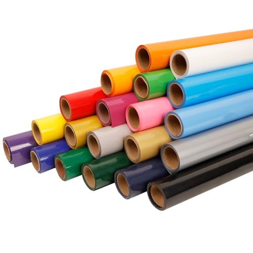 Heat Transfer HTV Vinyl Bundle (20 Count)