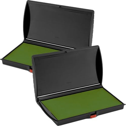 Large Premium Olive Green Ink Stamp Pad