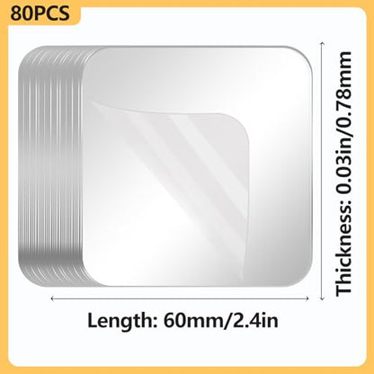 Double Sided Adhesive Mounting Pads (80 Count)