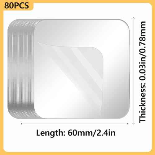 Double Sided Adhesive Mounting Pads (80 Count)