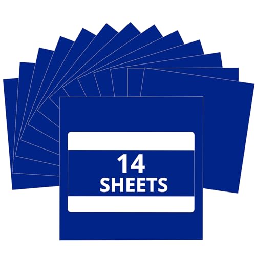 Glossy Royal Blue Permanent Vinyl (14 Count)