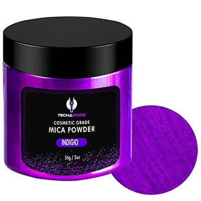 Indigo Purple Mica Powder for Epoxy Resin 56g (2 Ounce)