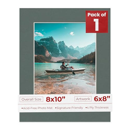 8x10 Mat for 6x8 Photo