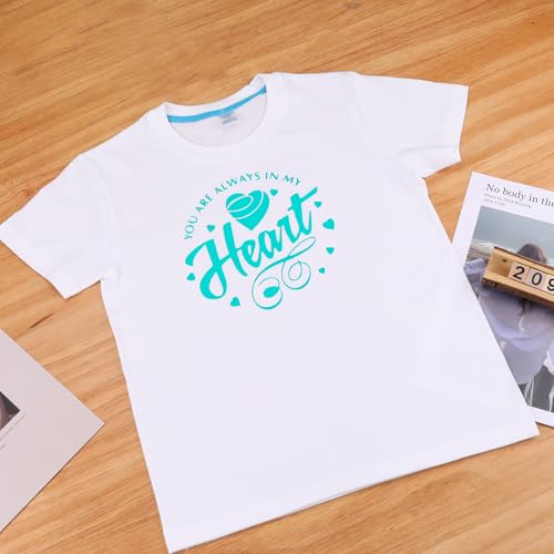 Turquoise Heat Transfer Vinyl (10 Count)