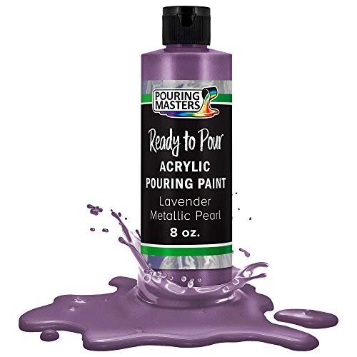 Pouring Masters Lavender Metallic Pearl Ready to Pour Acrylic Pouring Paint (8 Fl Oz)