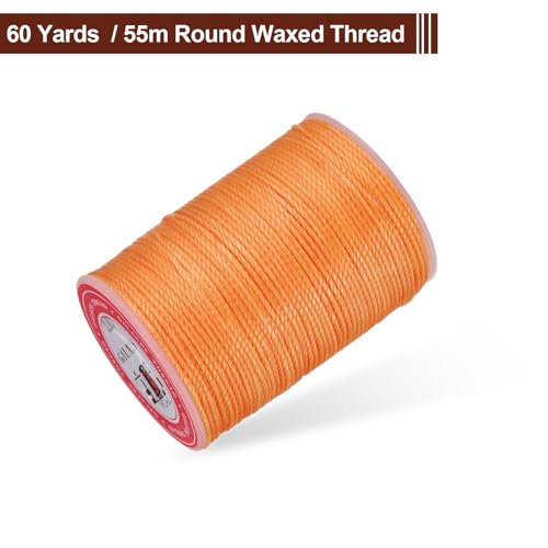 Leather Sewing Waxed Thread 0.8mm 60Yards