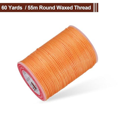 Leather Sewing Waxed Thread 0.8mm 60Yards