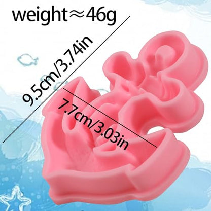 1Pcs Anchor Chocolate Fondant Mold