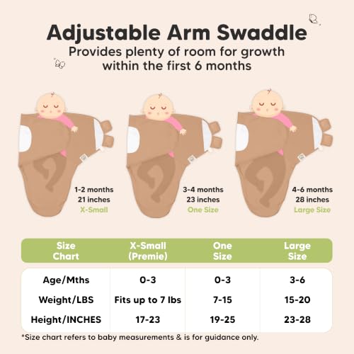 Newborn Swaddles with Zippers (3 Count)