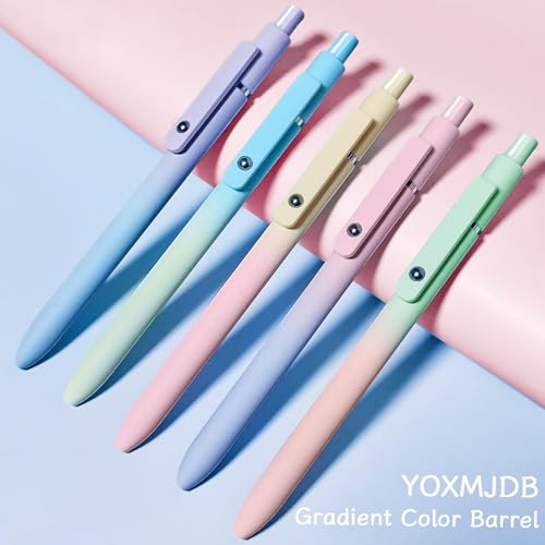 Gel Pens 10 Pcs Medium Point Smooth Writing Pens Cute Pens for Women