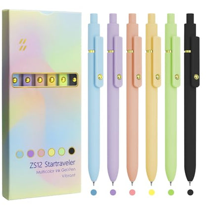 Fine Point Colored Pens (6 Count)