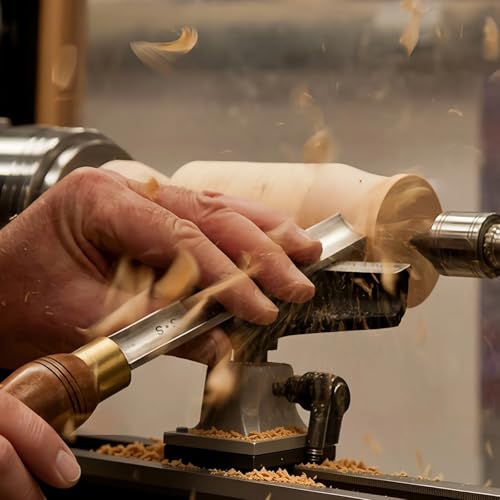 Expert Wood Lathe Chisel Set 8 PCS (8 Count)