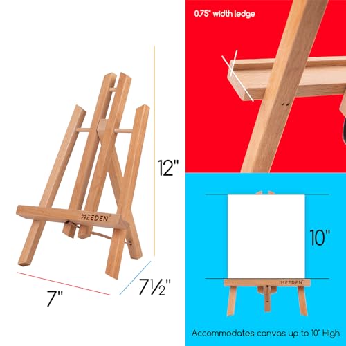 12 Inch Small Tabletop Easel (12 Count)