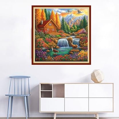 Cross Stitch Kits for Beginners Stamped Cross