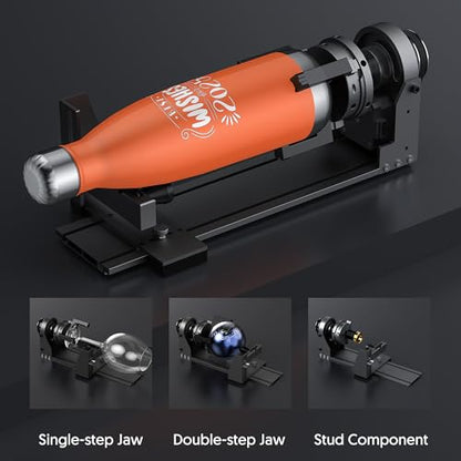 Laser Engraver Ray5 5000mW Engraver Machine with Air Assist Kit DIY CNC Laser Cutter Tool for Metal Glass Wood Working Area 15.7 "x15.7" with 4