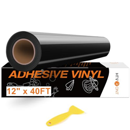 Black Permanent Vinyl (40 Sq Ft)
