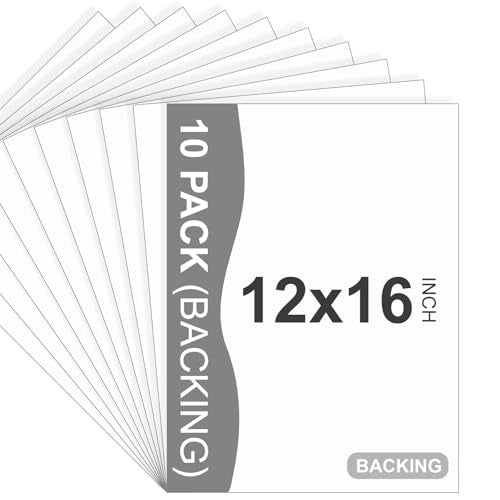 10 Pack Backing Boards