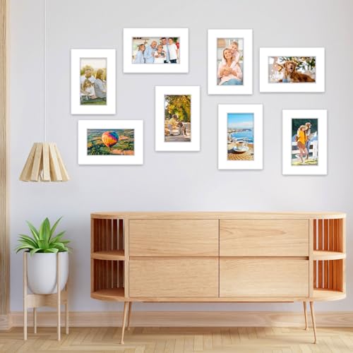 15 Pack 4x6 White Picture Mats (15 Count)