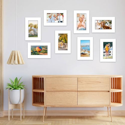 15 Pack 4x6 White Picture Mats (15 Count)