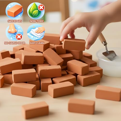 Brick and Mortar Construction Set