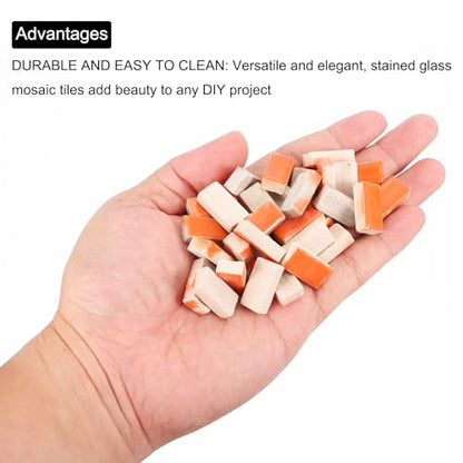 200g Ceramic Mosaic Tiles for Crafts Bulk
