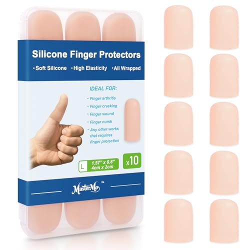 Gel Finger Cots Protectors (10 Count)