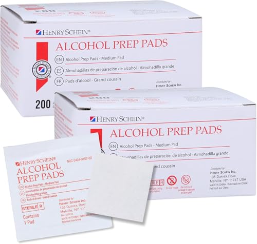 Medium Alcohol Prep Pads (400 Count)