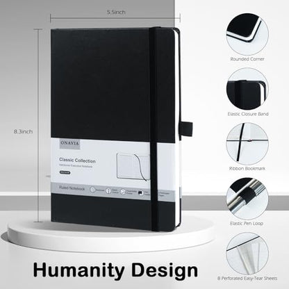 A5 Journaling Notebooks for Writing (8 Count)