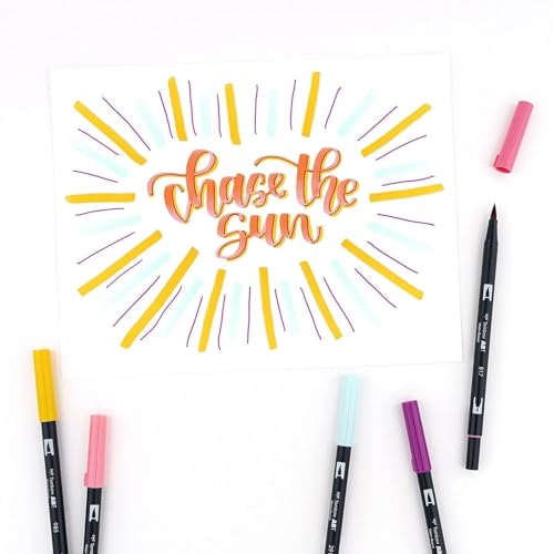56189 Dual Brush Pen Art Markers (10 Count)