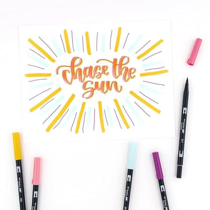 56189 Dual Brush Pen Art Markers (10 Count)