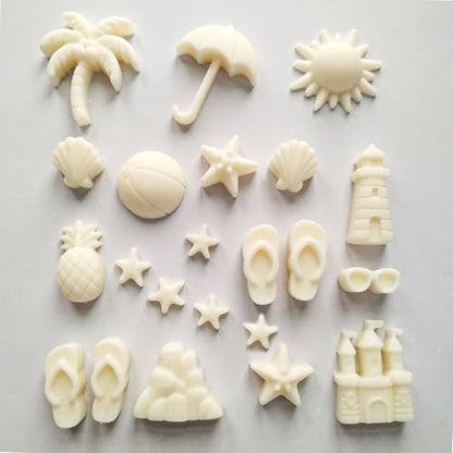 Summer Beach Theme Chocolate Molds (2 Count)