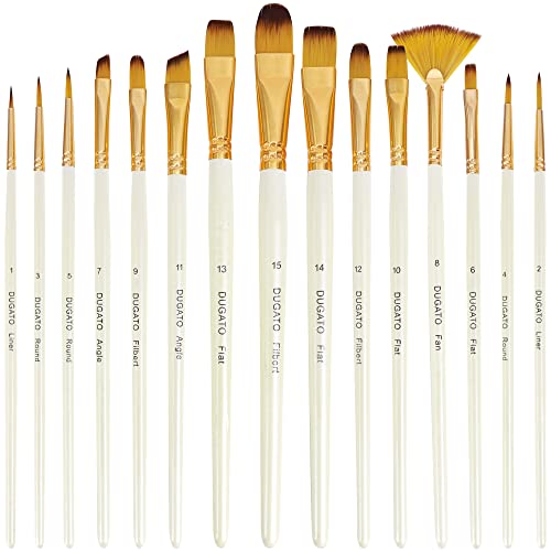 Paint Brush Set 15 pc (15 Count)