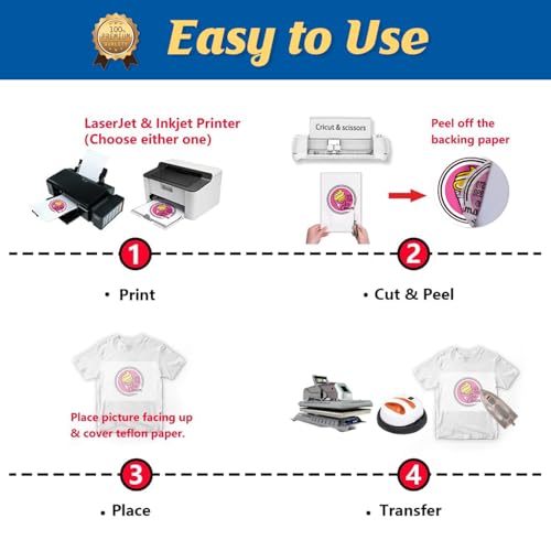 Tru Heat Transfer Paper for Light T Shirts